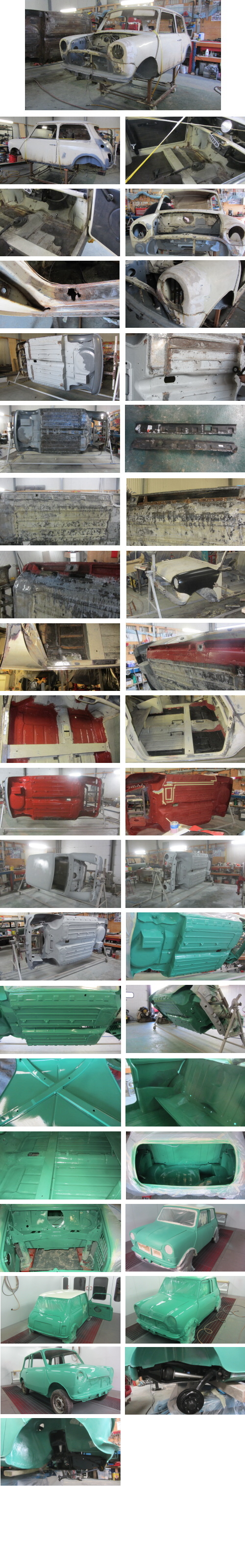 1970 Classic Mini Restoration