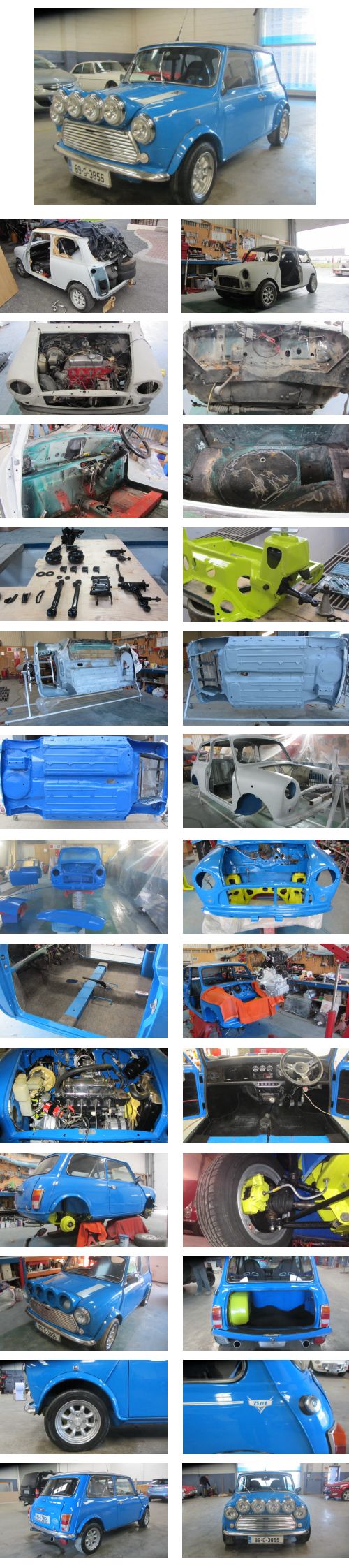 1989 Mini 1275 Restoration