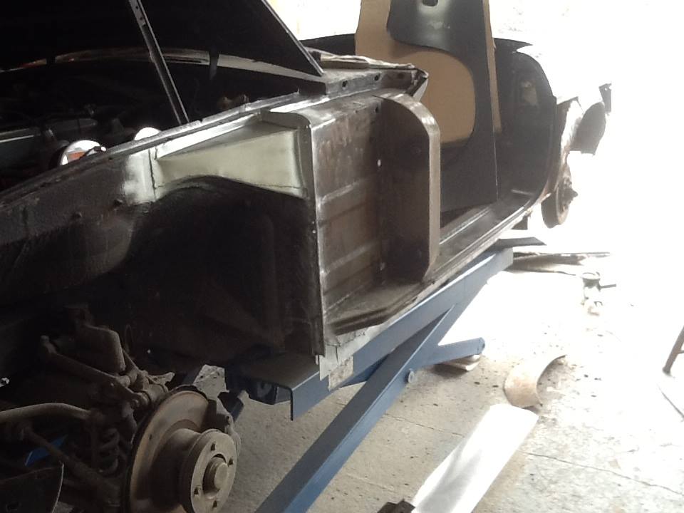 Black MGB Restoration