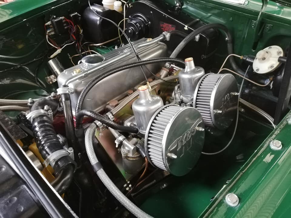 MGB engine bay
