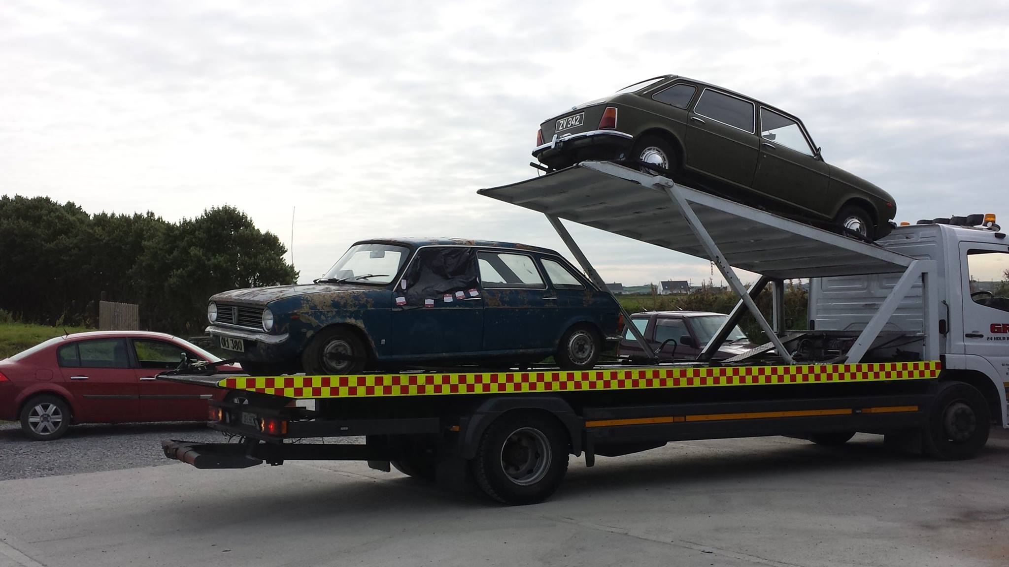 Austin Maxi arrival