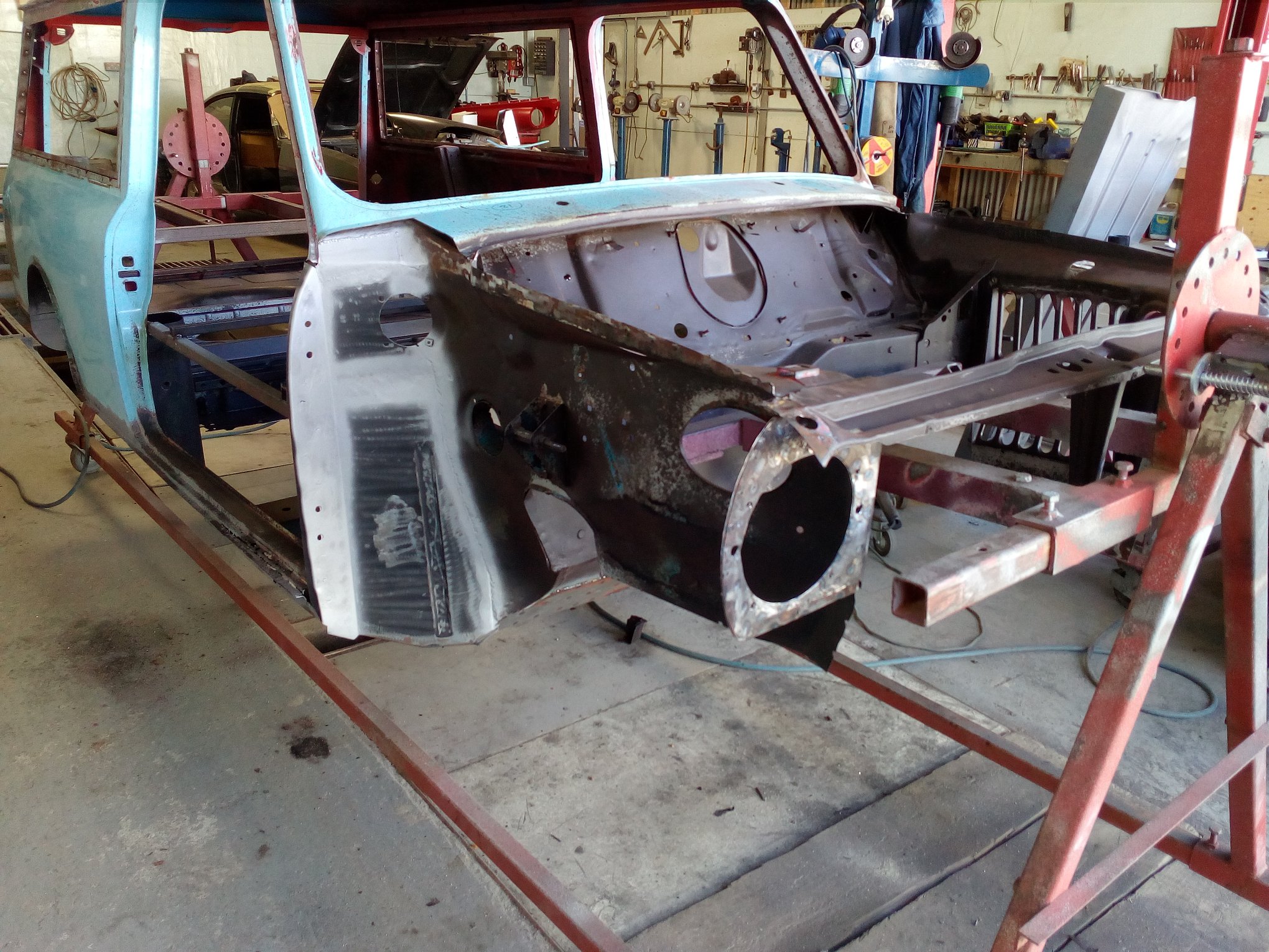 Orange Mini Estate restoration