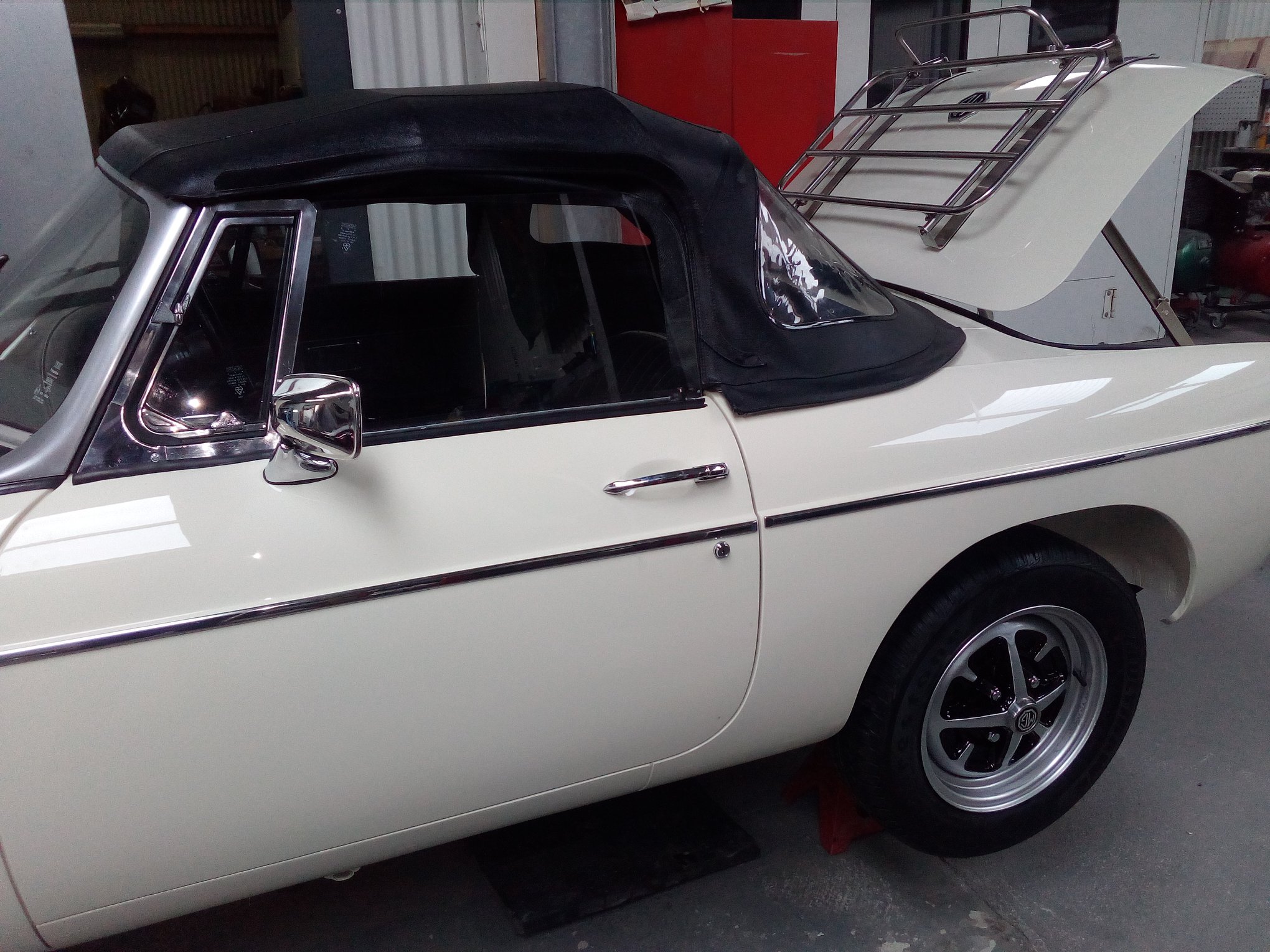 MGB side view